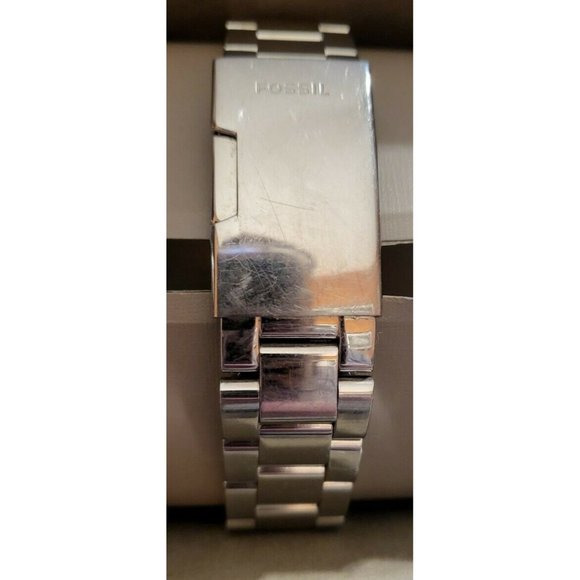 Fossil AM4481 Womens Silver Stainless Steel Analog Dial Quartz Wrist Watch XR922 main image 4